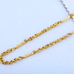 22KT Mens Plain Classic Choco Chain MCH101
