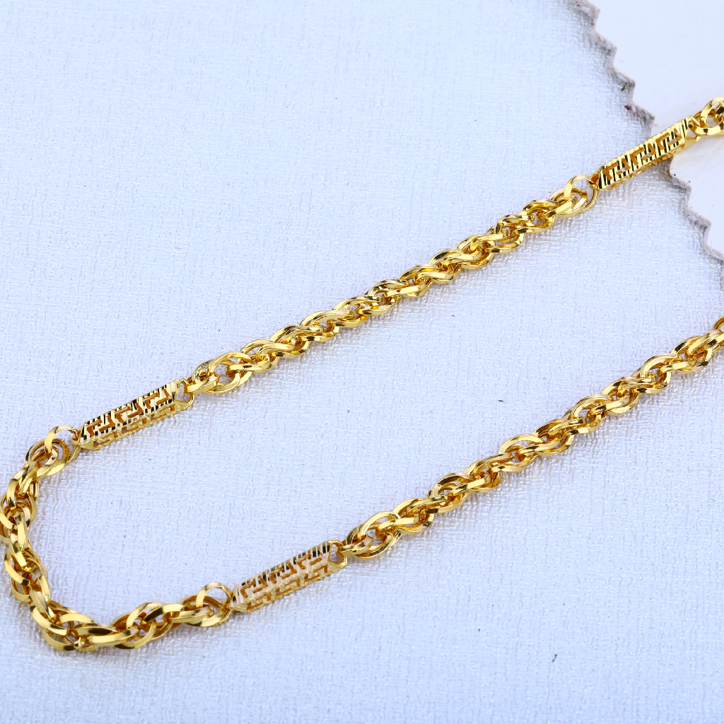 916 Gold Hallmark Exclusive Choco Chain MCH107
