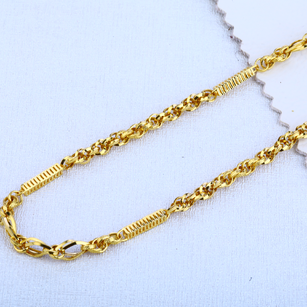 916 Gold Hallmark Classic Choco Chain MCH109