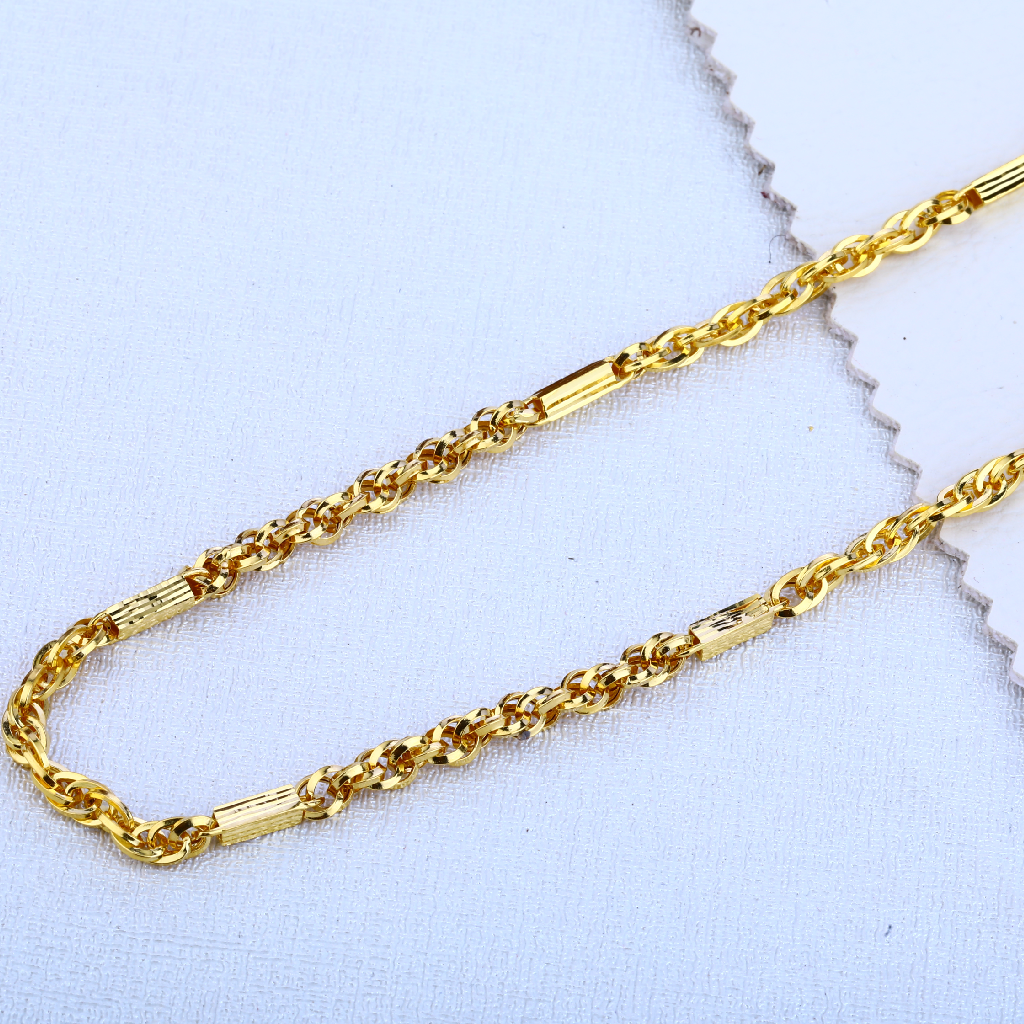 916 Gold Designer  Mens  Choco Chain MCH113