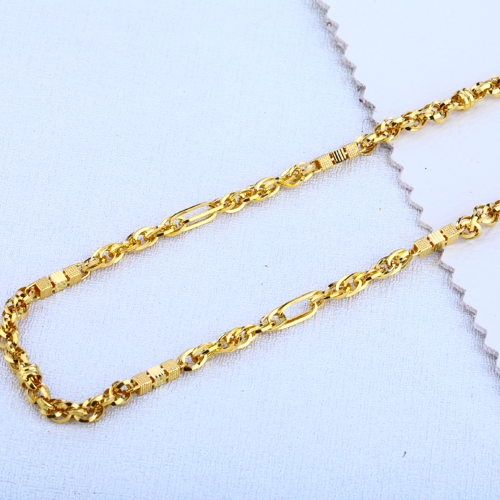 916 Gold Stylish  Mens  Choco Chain MCH114