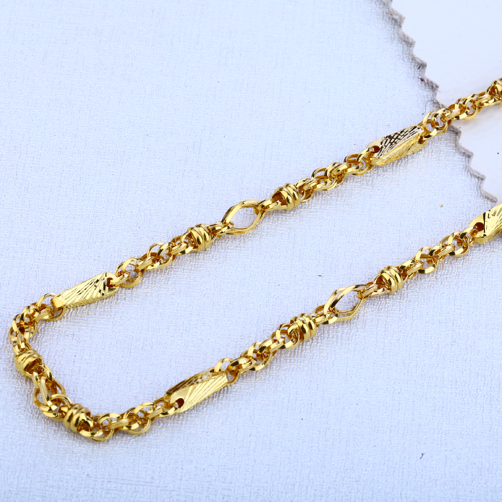 22ct  Gold Fancy  Choco Chain MCH117