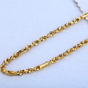 22ct Gold Hallmark Desiner  Mens Choco Chain MCH122