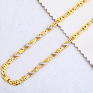 22CT Mens Fancy Choco Chain MCH285