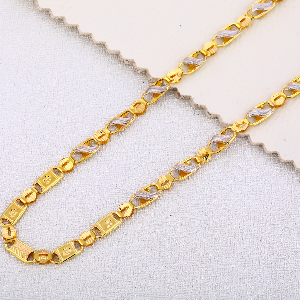 22CT Mens Hallmark Gorgeous Choco Chain MCH341