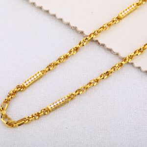 22CT Mens Hallmark Choco Chain MCH347