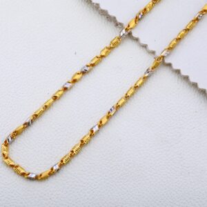 916 Gold Mens  Hallmark  Fancy Choco Chain MCH231