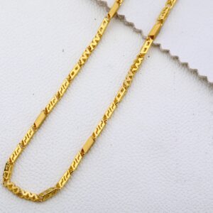 22KT  Gold Mens hallmark Stylish Choco Chain MCH234