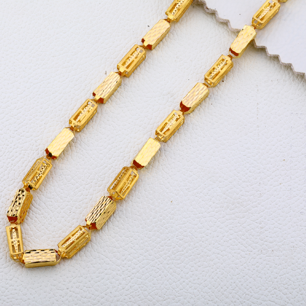 22KT  Gold Mens hallmark Exclusive Choco Chain MCH237