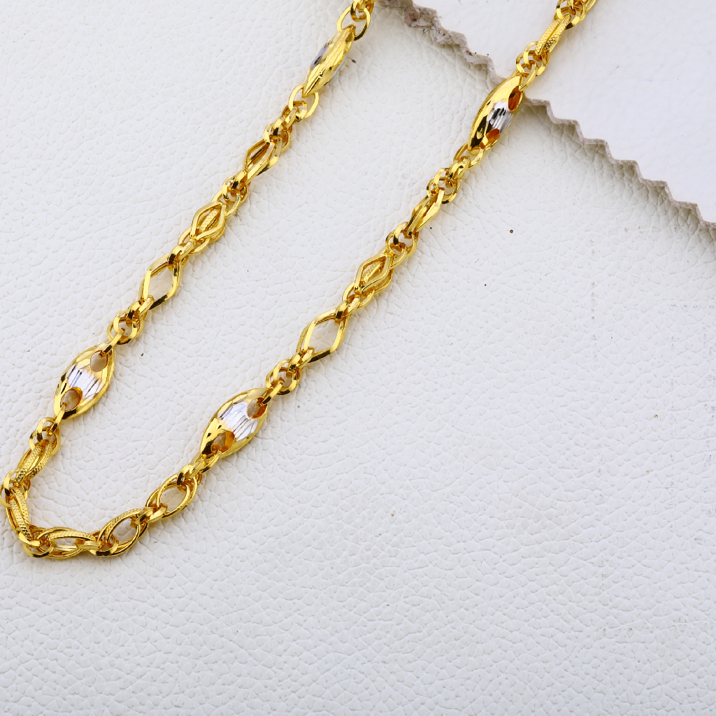 916 Gold Mens Gourgeous Choco Chain MCH244