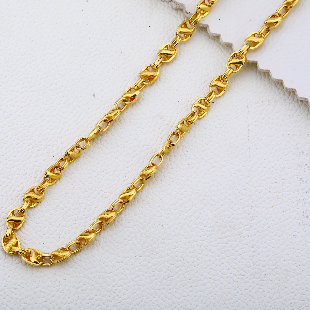 916 Gold Mens Designer Choco Chain MCH248