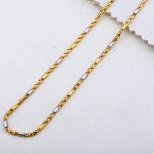916 Gold Mens Classic Choco Chain MCH249