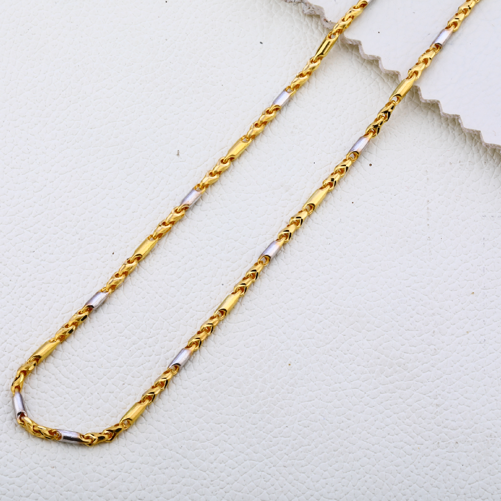 916 Gold Mens Classic Choco Chain MCH249