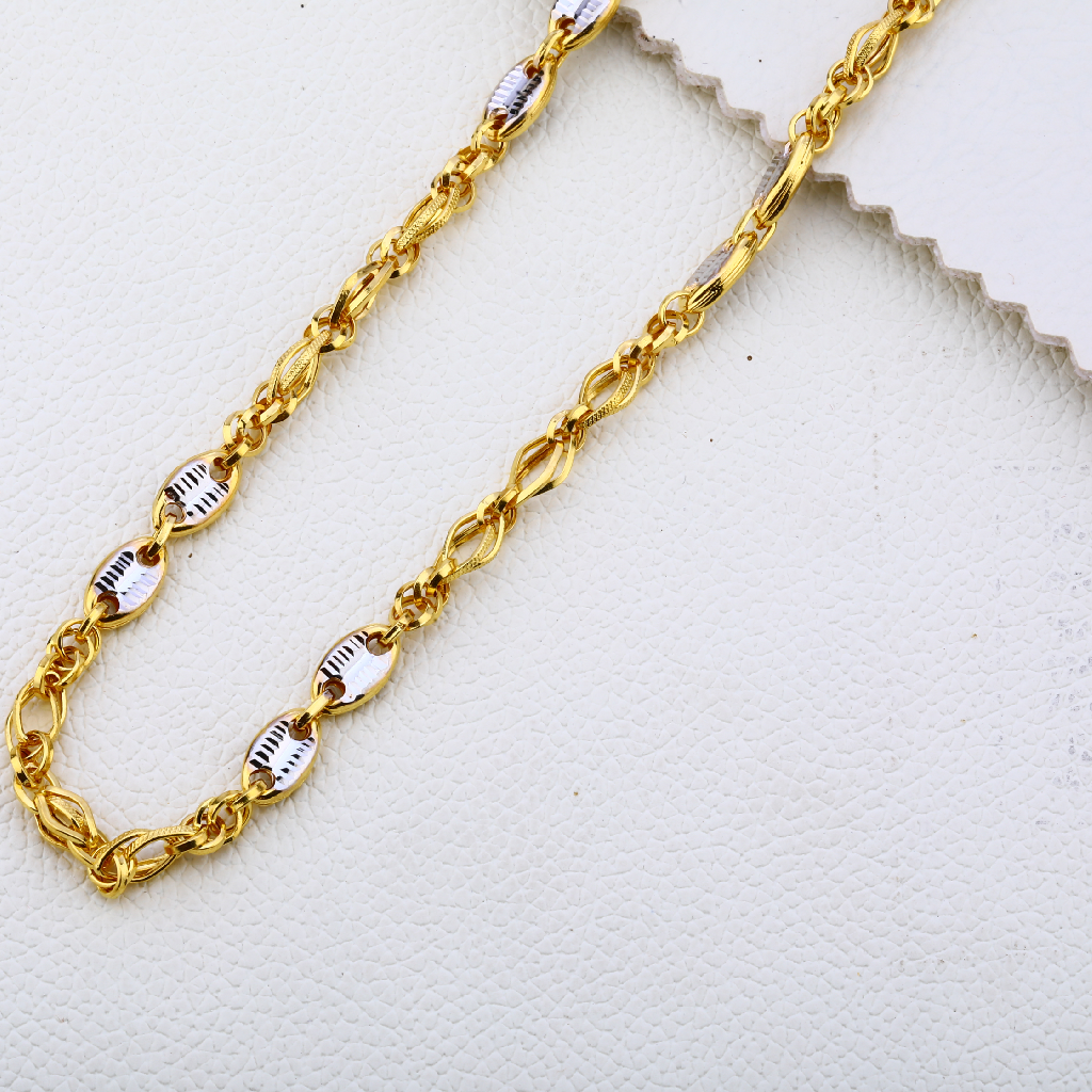 916 Gold Mens Choco Chain MCH250