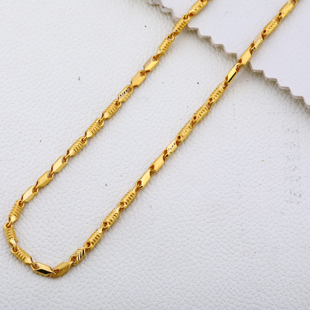 22CT Gold Mens Gorgeous Choco Chain MCH260