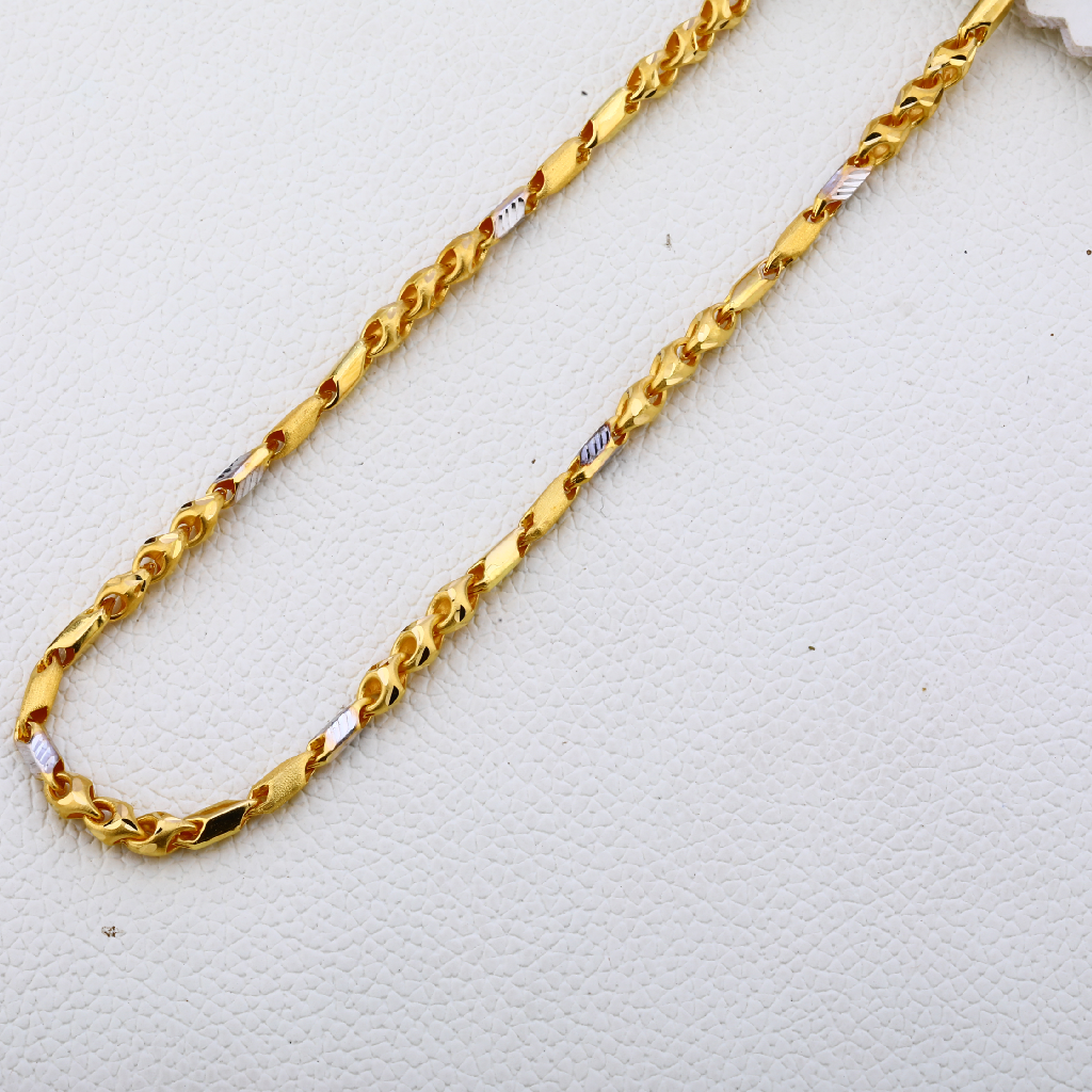 22CT Gold Mens hallmark Stylish Choco Chain MCH267