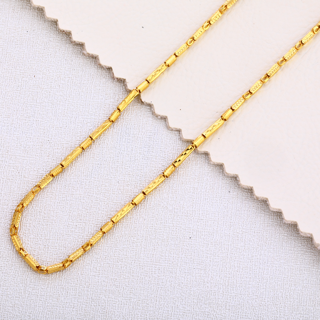 22CT Gold Mens hallmark Gorgeous Choco Chain MCH348