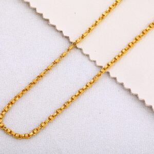 22CT Gold Mens hallmark Fancy Choco Chain MCH349