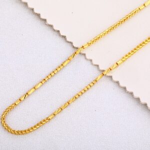22CT Gold Mens hallmark Delicate Choco Chain MCH351