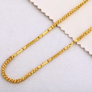 22KT Gold Mens Gorgeous Choco Chain MCH356