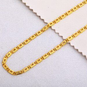 22KT Gold Mens Exclusive Choco Chain MCH358