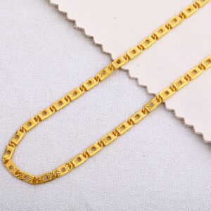 22KT Gold Mens Classic Choco Chain MCH361