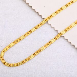 22KT Gold Mens Hallmark Stylish Choco Chain MCH363