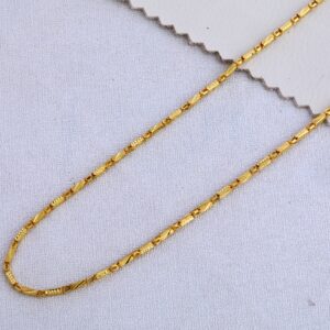 22KT Gold Mens Stylish Choco Chain MCH371