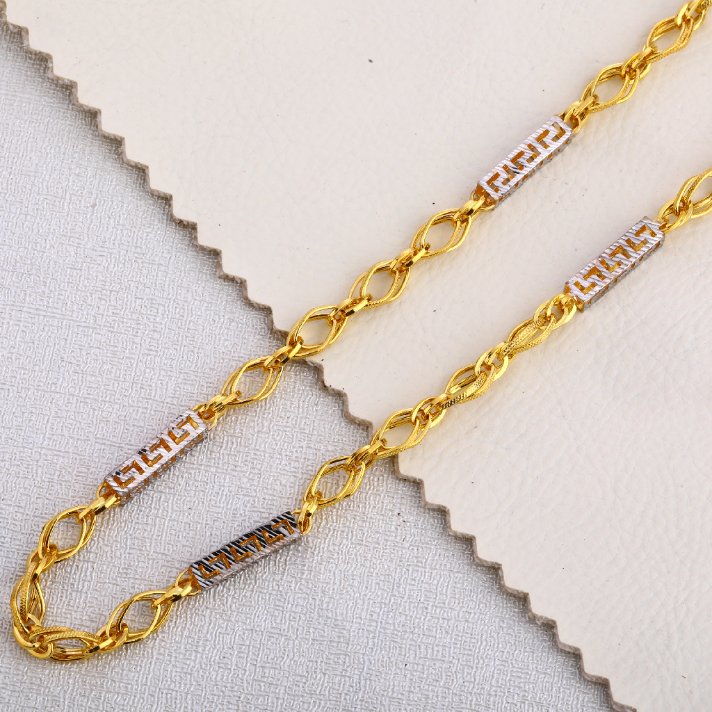 916 Gold Mens Designer Choco Chain MCH421