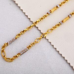 916 Gold Mens Choco Chain MCH423