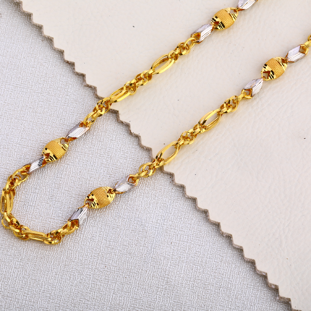 916 Gold Hallmark Stylish Choco Chain MCH424