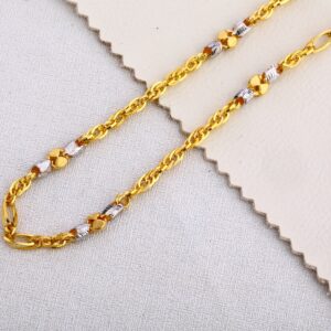 916 Gold Hallmark Gorgeous Choco Chain MCH425