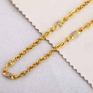 916 Gold Hallmark Choco Chain MCH432