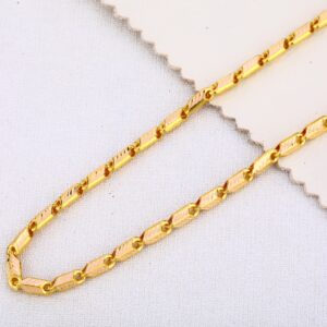 22CT Gold Gentlemens Delicate Choco Chain MCH436
