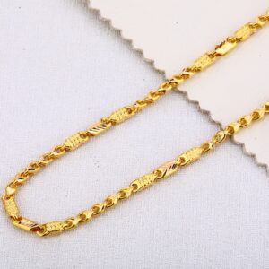 22CT Gold Gentlemens Classic Choco Chain MCH438