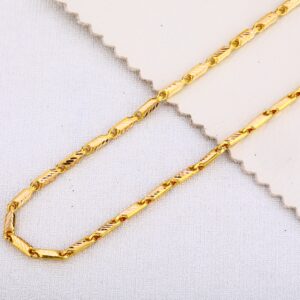22CT Gold Mens Designer Hallmark Choco Chain MCH445