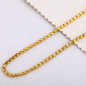 22KT Gold Mens Gorgeous Choco Chain MCH449