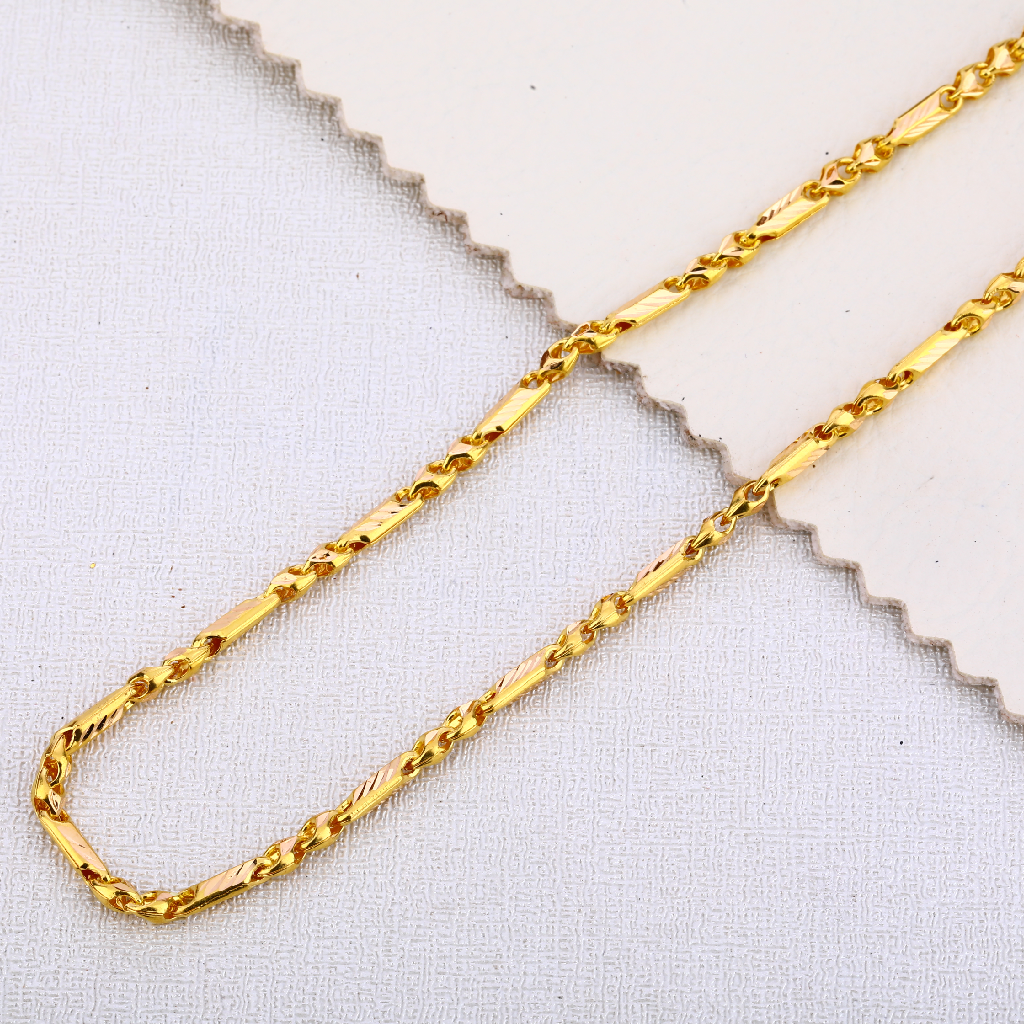 916 Gold Mens Hallmark Gorgeous  Choco Chain MCH457