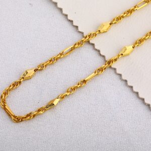916 Gold Mens Choco Chain MCH403