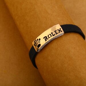 18CT Rose Gold Exclusive Hallmark  Mens Bracelet MLB315