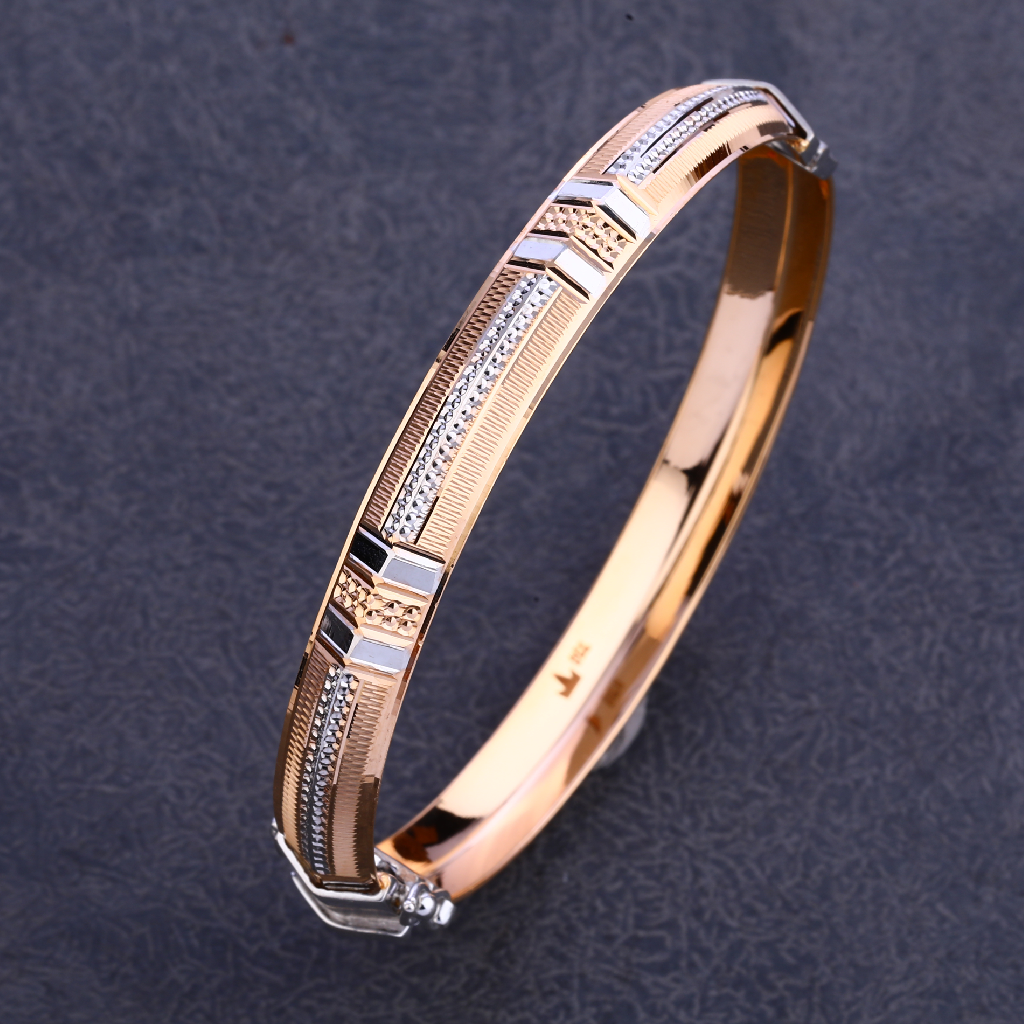 750 Rose Gold Delicate Punjabi Kada MPLKB56