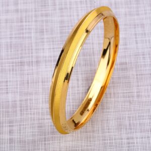 916 gold exclusive lock kada bracelet  mpkb19