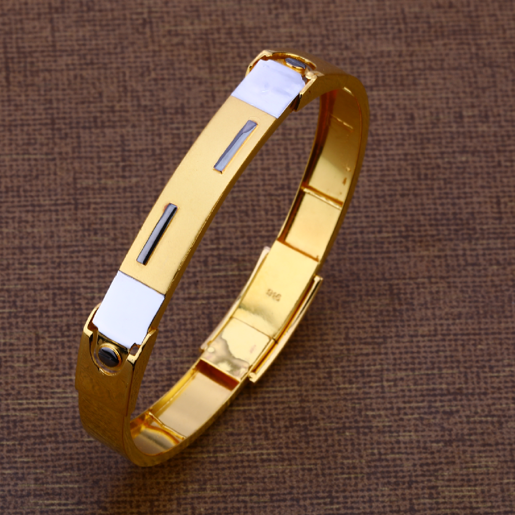 916 Gold Hallmark Classic Mens Casting Kada MKB21