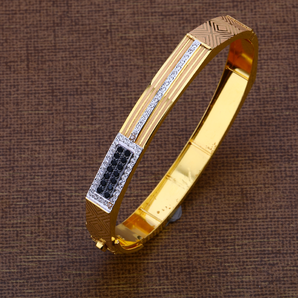 916 Gold Fancy Casting Kada MKB25