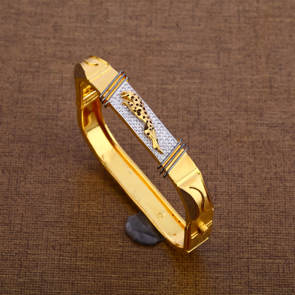 916 Gold Mens Casting Kada MKB30