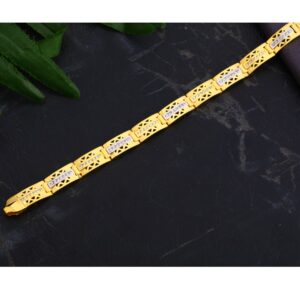 22KT Gold Men's Designer Casting Bracelet MCB94