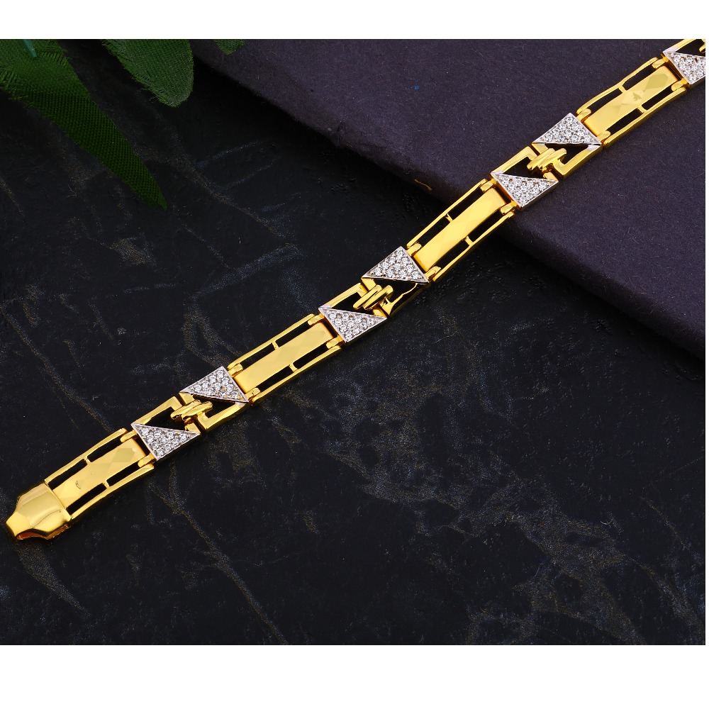 916 Gold Men's exclusive Casting Bracelet MCB115