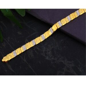 916 Gold Men's  Classic Casting Bracelet MCB112