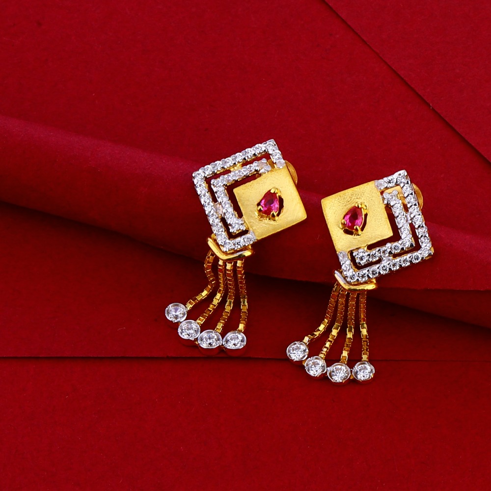 916 Gold Hallmark classic Necklace Set LN263 - Image 2
