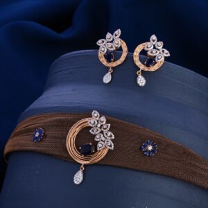 750 Rose Gold Gorgeous Hallmark Necklace Set RN301